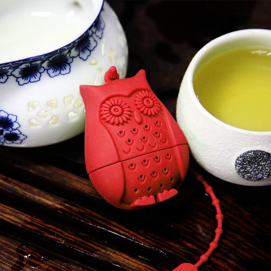 Silicone Tea Filter Owl Tea Making Device